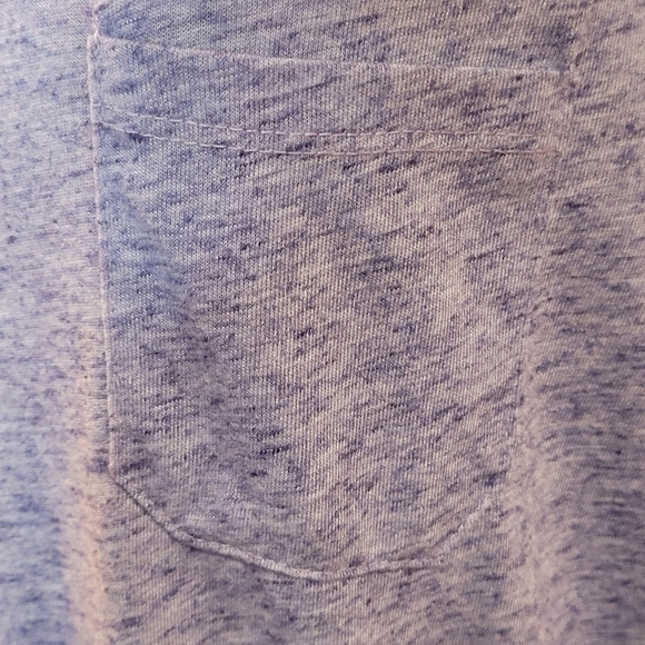 SONOMA GOODS FOR LIFE Sleeveless Heathered Blue Jersey Dress, Size Large - Picture 4 of 8